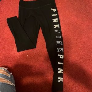 pink leggings